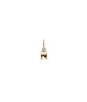 14k Gold Alphabet Soup N Charm