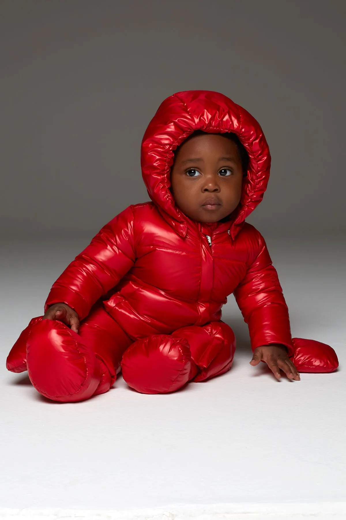 ADD Down Baby Snow Suit - Red