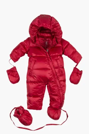 ADD Down Baby Snow Suit - Red