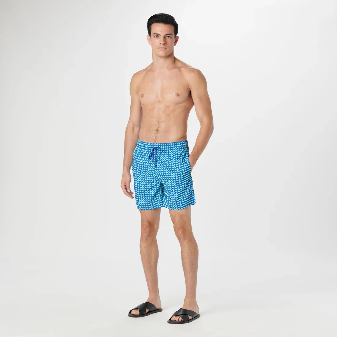 Adrian Lime Swim Trunks