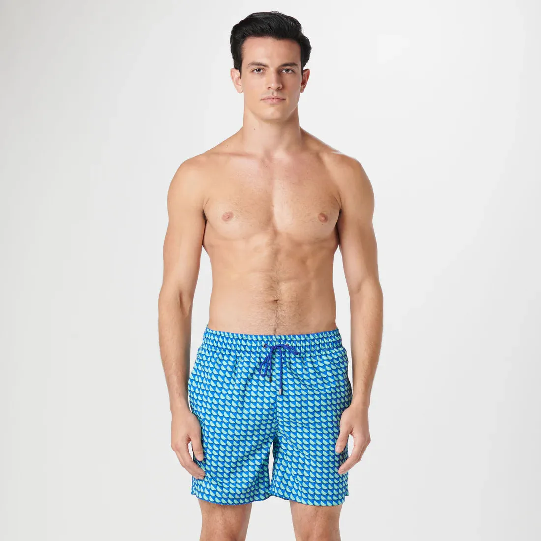 Adrian Lime Swim Trunks