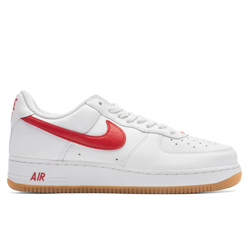 Air Force 1 Low Retro - White/University Red/Gum Yellow