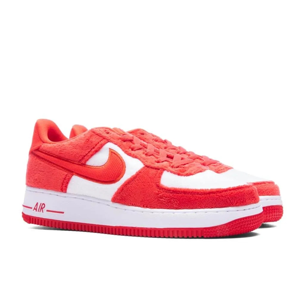 Air Force 1 LV8 2 (GS) 'Valentine's Day'- Fire Red/Light Crimson/Pink Foam