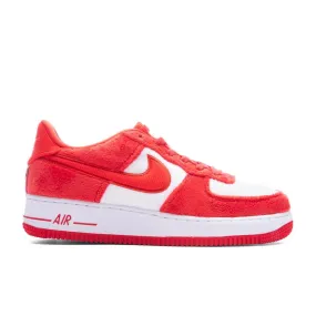 Air Force 1 LV8 2 (GS) 'Valentine's Day'- Fire Red/Light Crimson/Pink Foam