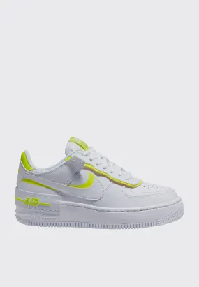 Air Force 1 Shadow - white/white/lemon venom