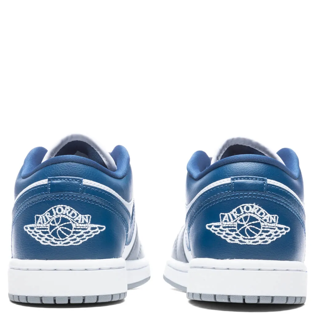 Air Jordan 1 Low Women's - Stealth/French Blue/White