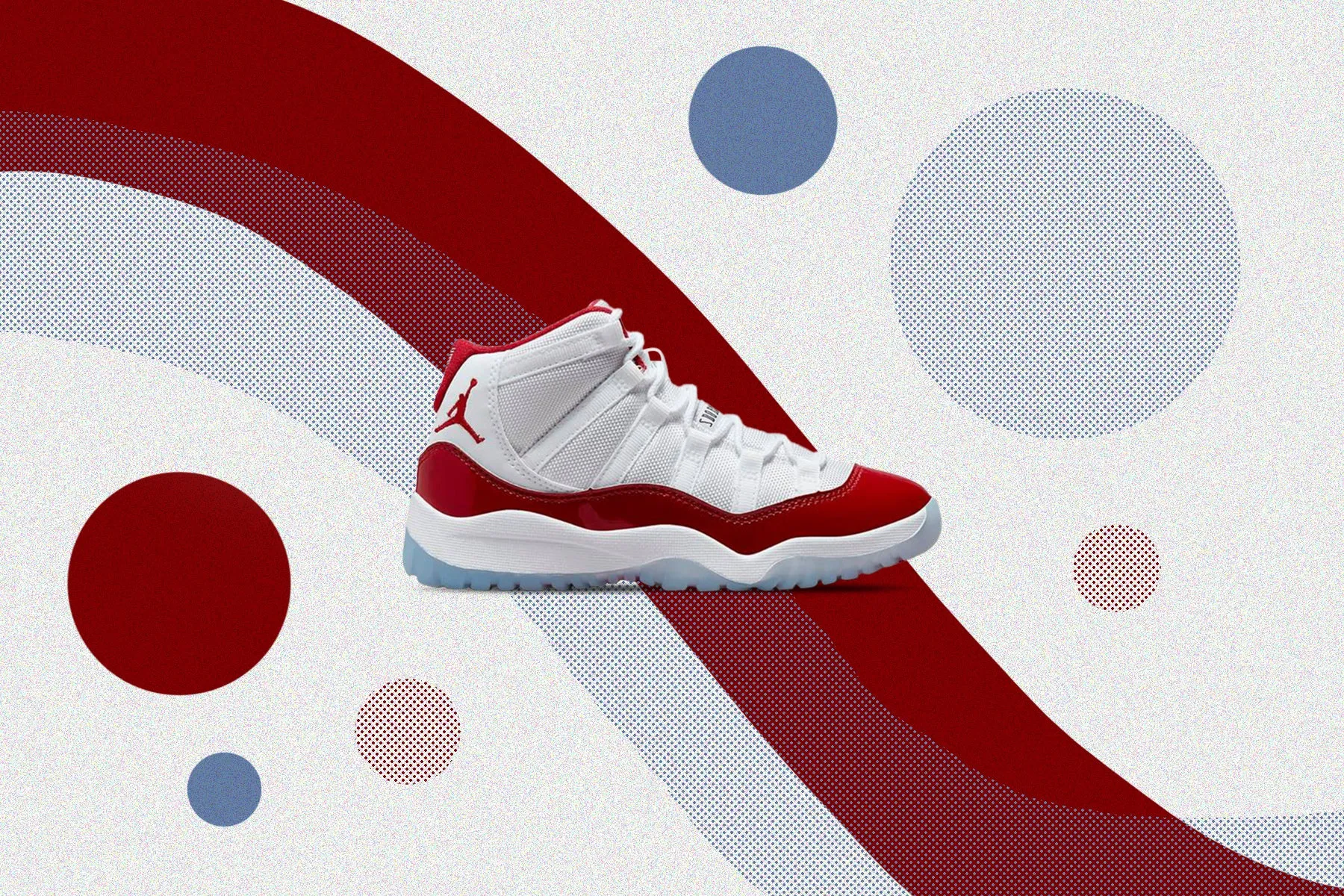 Air Jordan 11 Retro (PS) Cherry - White/Varsity Red/Black