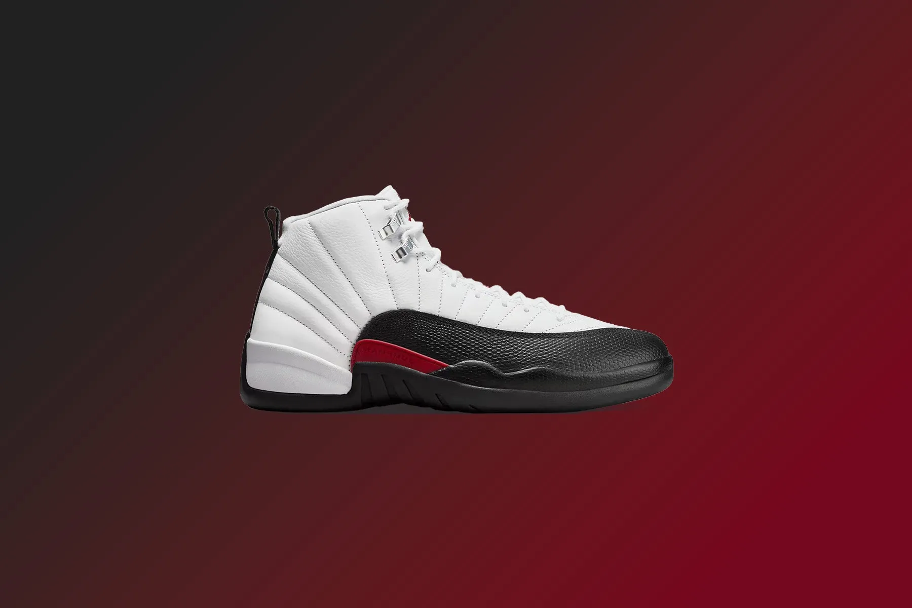 Air Jordan 12 Retro - White/Gym Red/Black