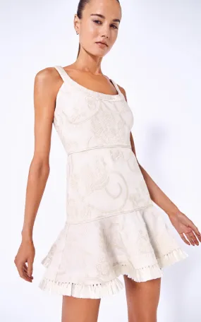 Alexis - Ricci Dress - Cream Garden