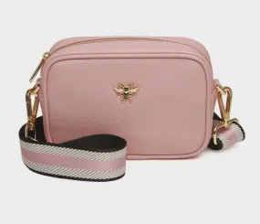 Alice Wheeler Mini Cross Body w Webbing Strap Pink