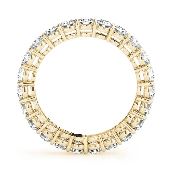 AMOUR 3.7 Carat Diamond Eternity Band in 14K/ 18K/ Platinum GIA Graded 20 pointer G Color SI1 Clarity By Mike Nekta SIZE 6