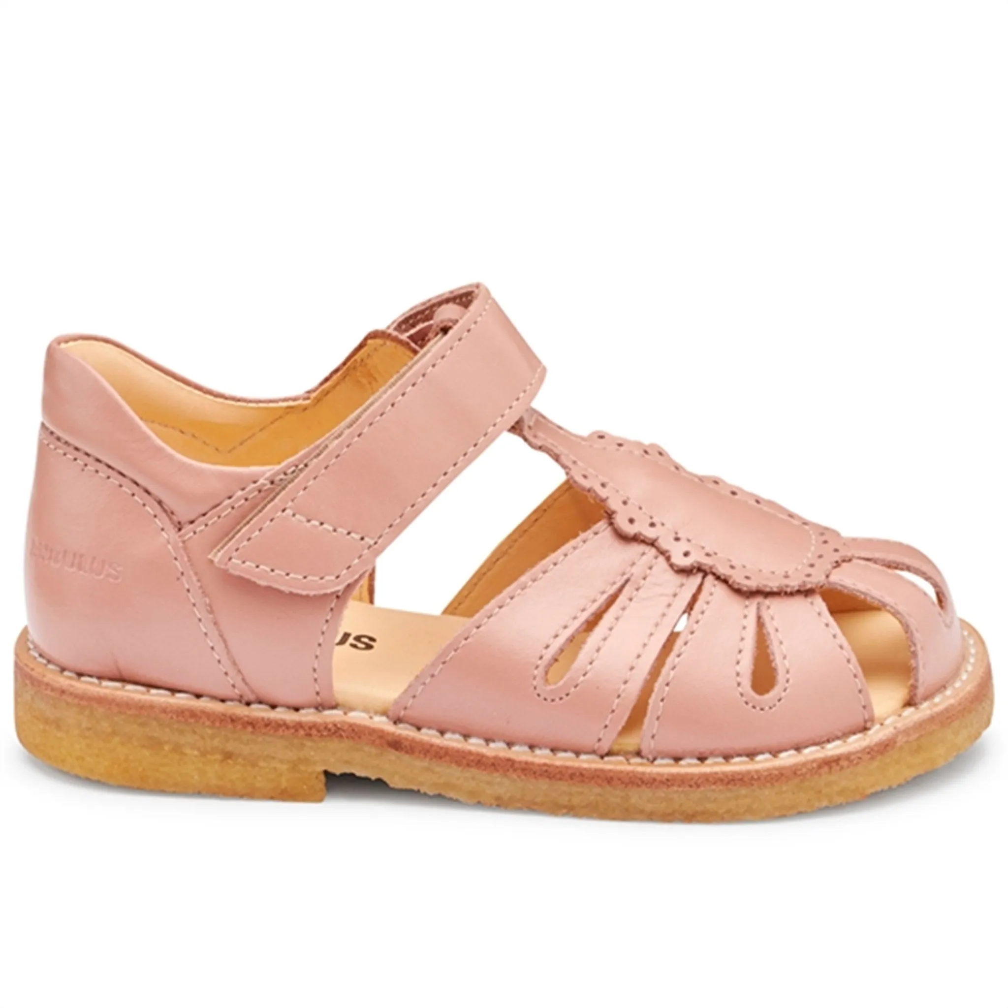 Angulus Sandal W. Velcro Dark Peach