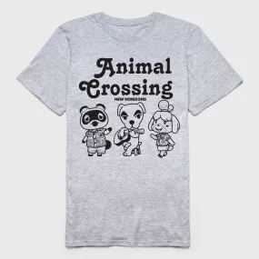 Animal Crossing - Tom Nook, K.K., & Isabelle Character Unisex Tee