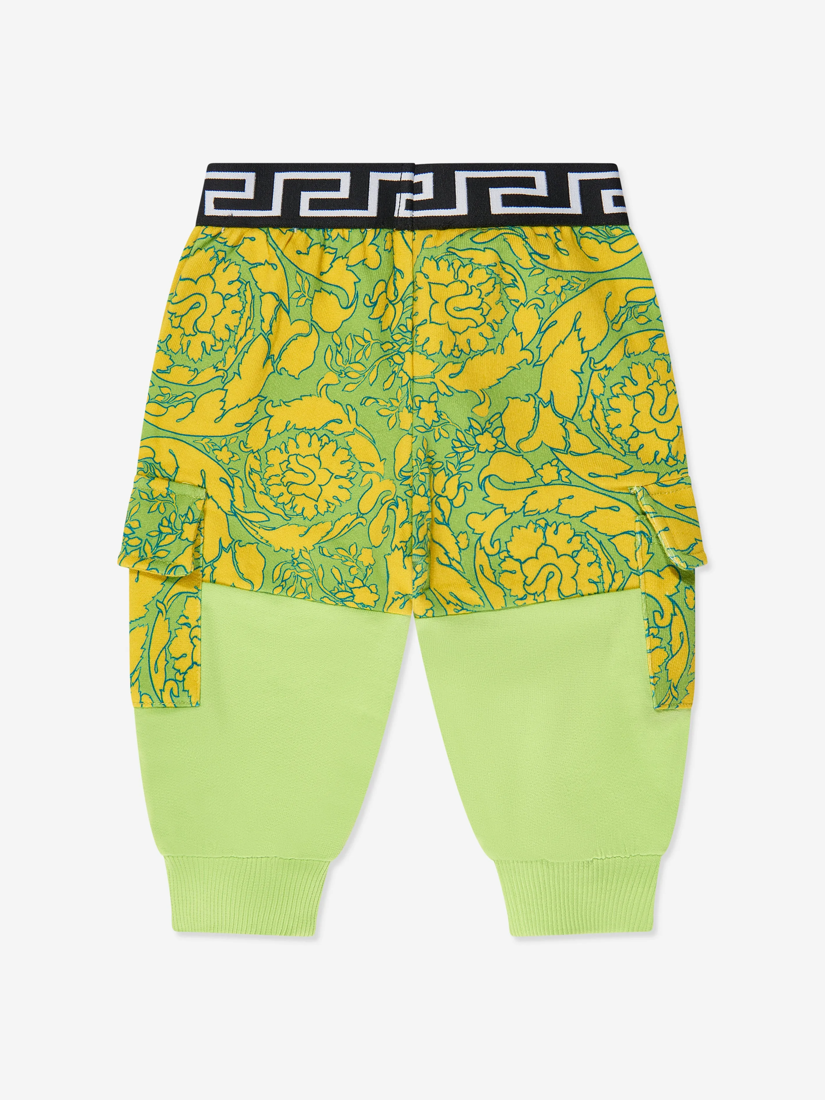 Baby Boys Barocco Joggers in Green