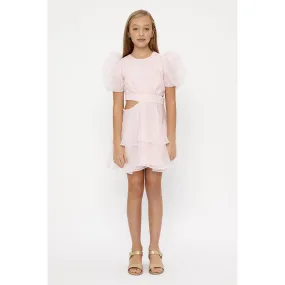 Bardot Junior - Maia Organza Mini Dress - Bliss Pink