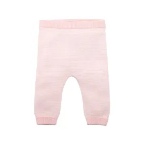 Bebe Baby Ciara Stripe Knitted Leggings - Pink Stripe