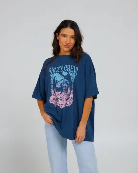 Big Wave Denim Cover Up Tee