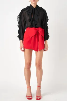 Bow Mini Skort