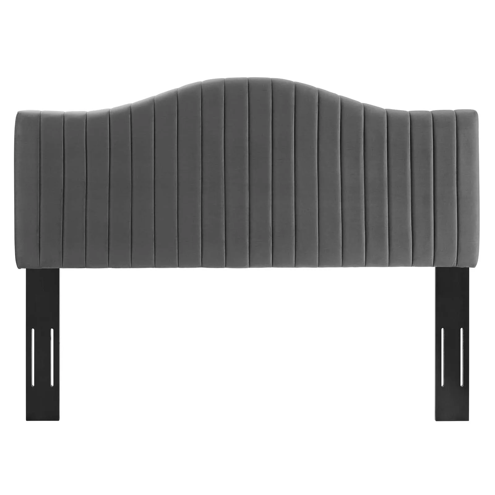 Brielle Channel Tufted Performance Velvet Headboard