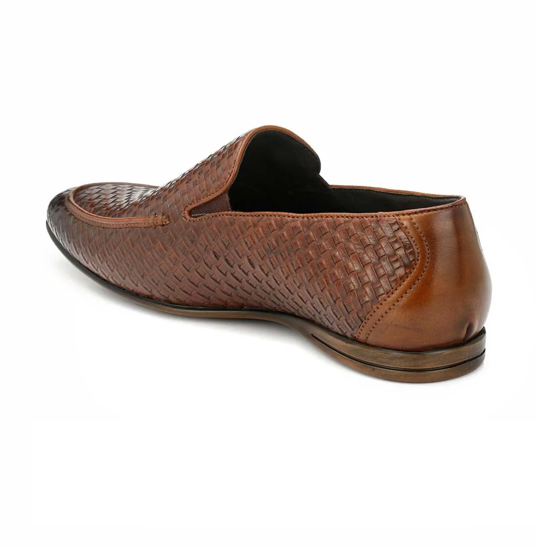 Brown Chatai Slip-on Loafers