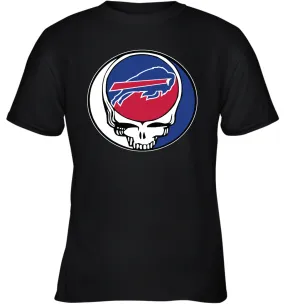 Buffalo Bills Grateful Dead Steal Your Face NFL Football Youth T-Shirt