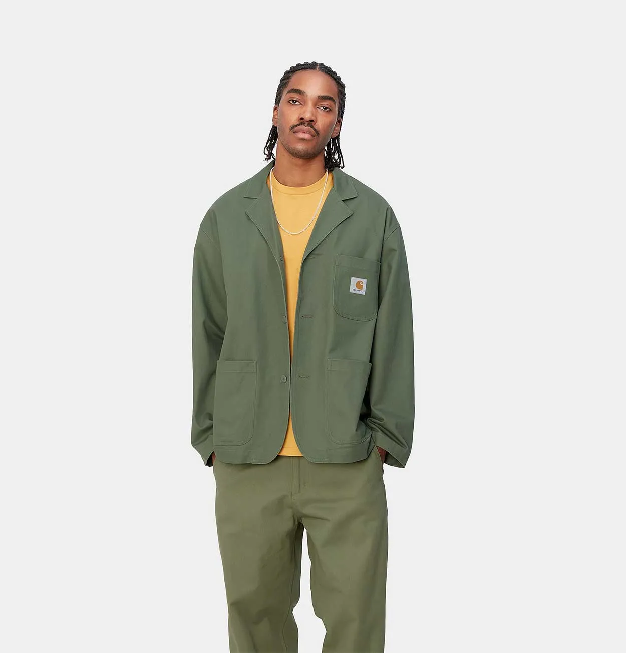 Carhartt WIP Midland Blazer in Dollar Green