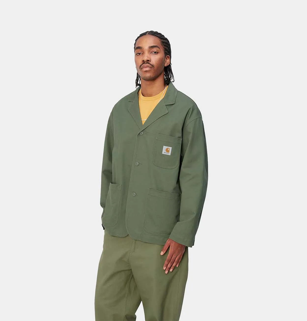 Carhartt WIP Midland Blazer in Dollar Green