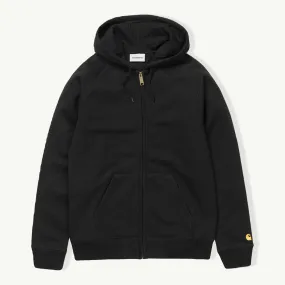 Chase Hooded Jacket - Black/Gold