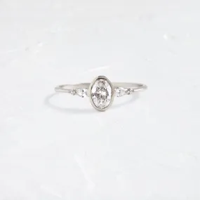 Circlet Ring, 0.4ct. Oval Cut