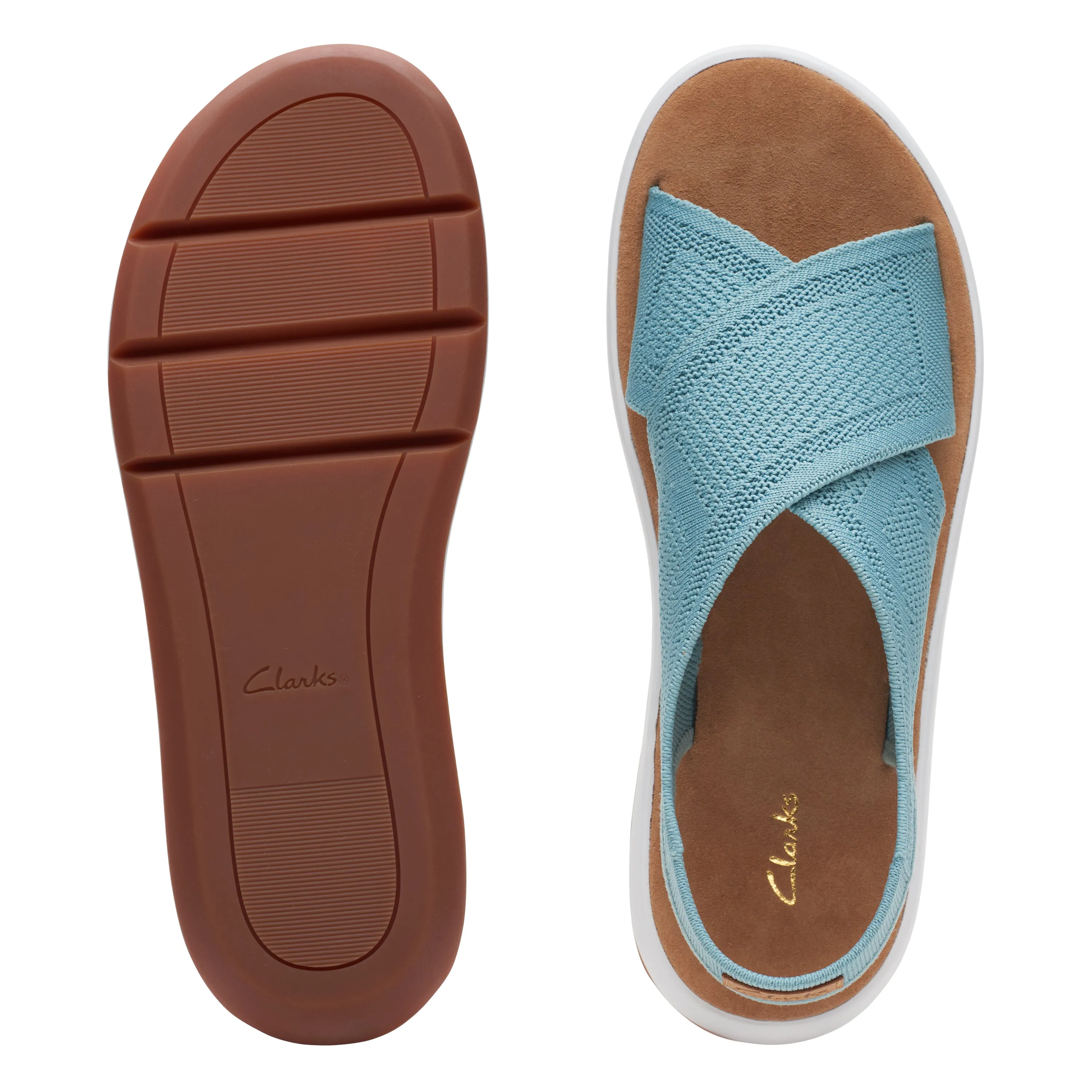 Clarks Jemsa Dash Turquoise Knit