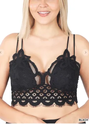 Crochet Bralette - 1X to 3X