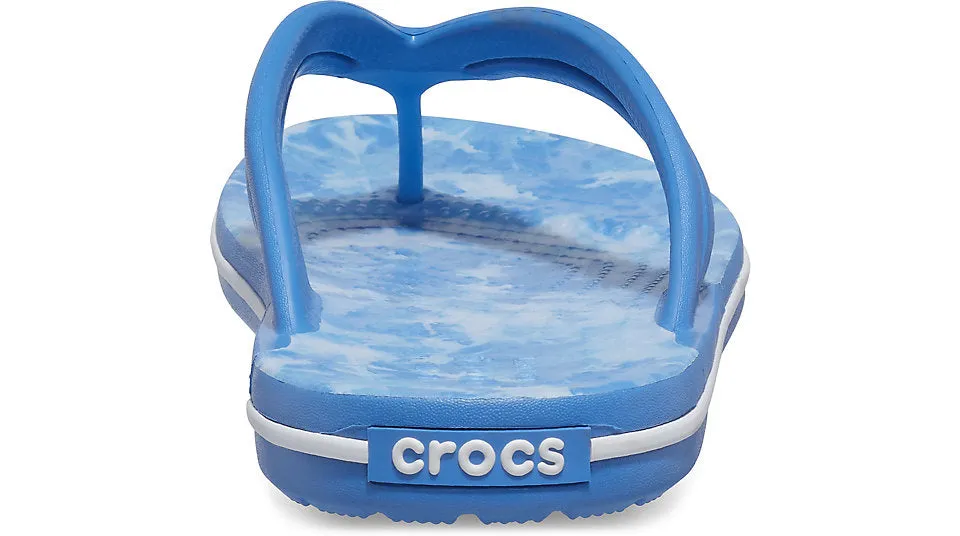 Crocs Crocband Bleach Dye Flip Powder Blue