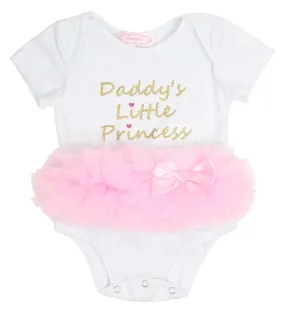 Daddy's Little Princess Ruffle Bodysuit