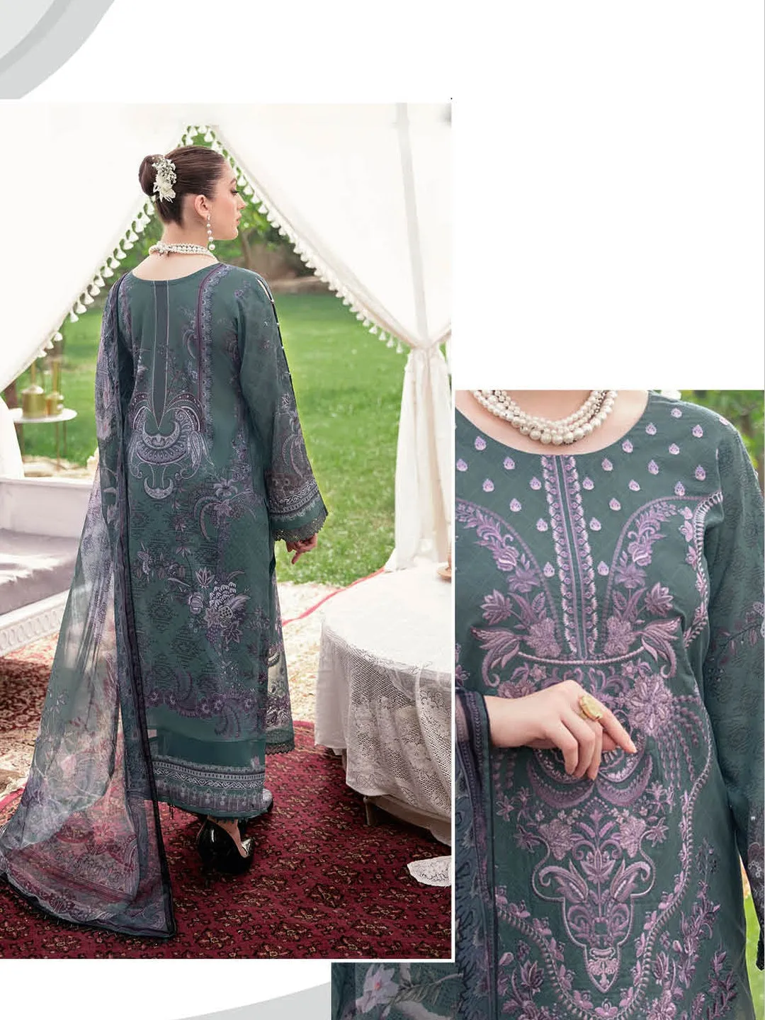 Designer Luxe Lawn & chiffon