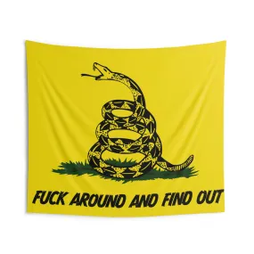 Eff Around And Find Out Wall Tapestry