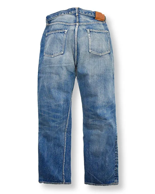 Fullcount 0105 Dartford Wide Faded Selvedge Denim