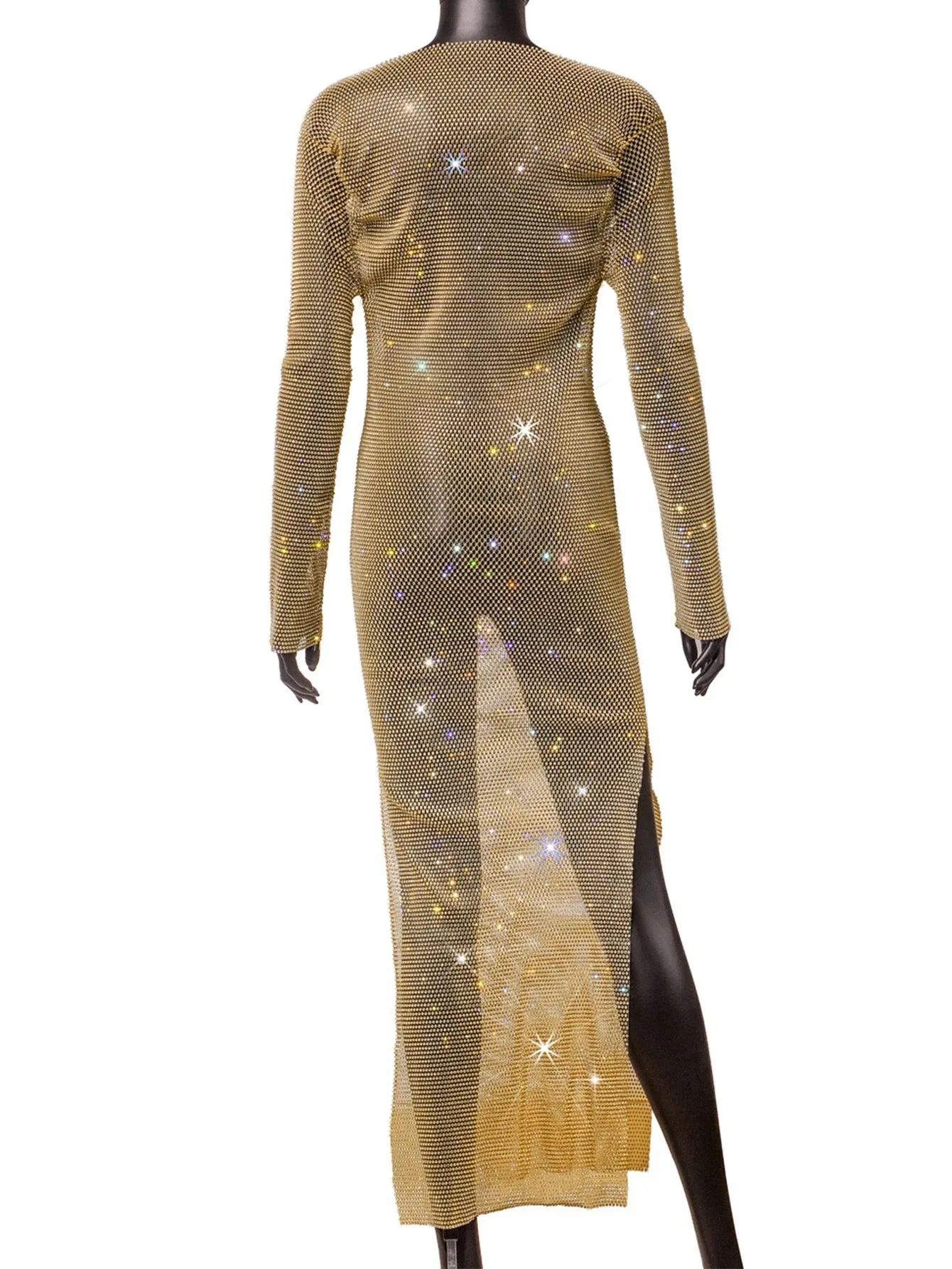 GOLD DIAMOND DRESS