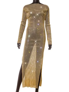 GOLD DIAMOND DRESS