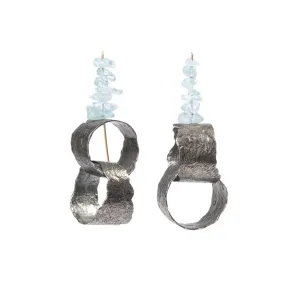 Good Vibes Aquamarine Earrings