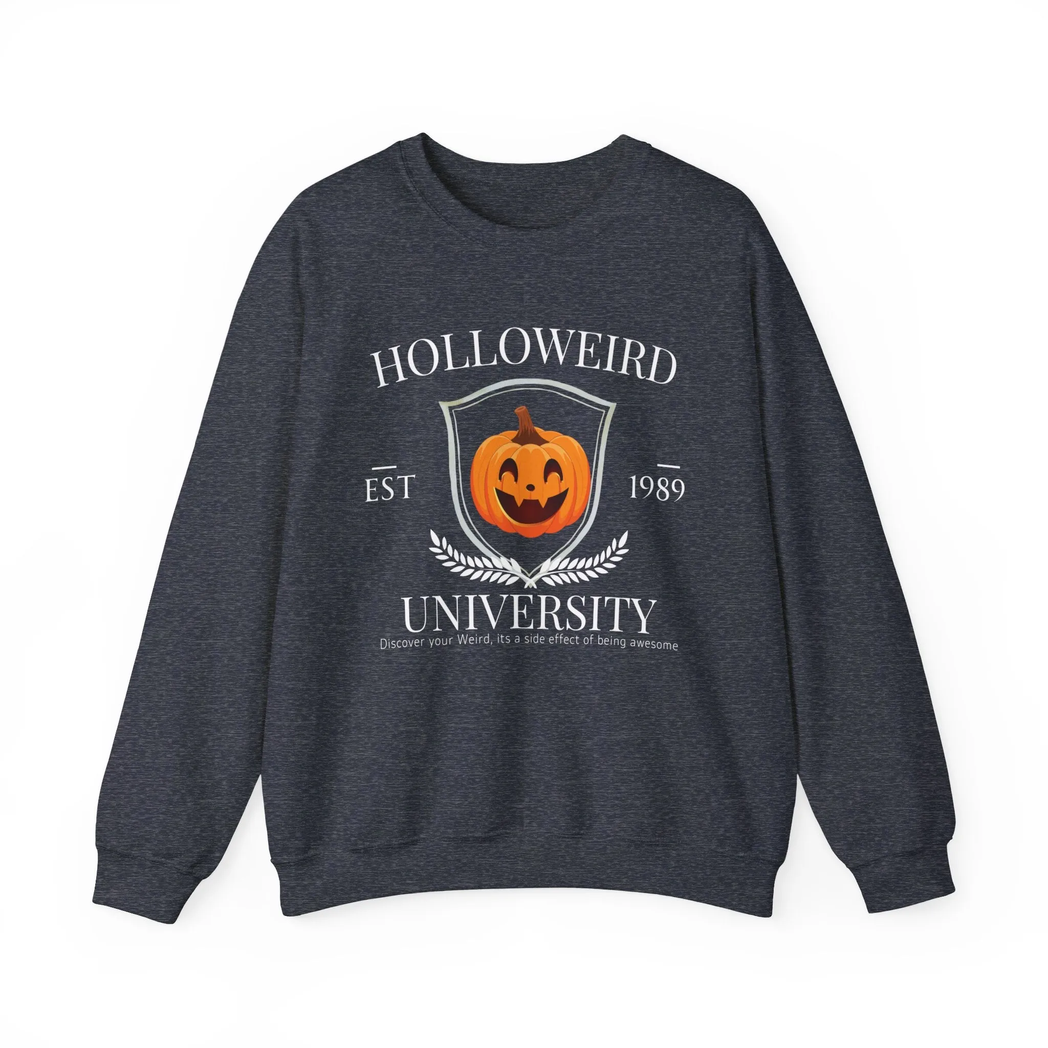 Halloweird Pumpkin - Unisex Heavy Blend™ Crewneck Sweatshirt