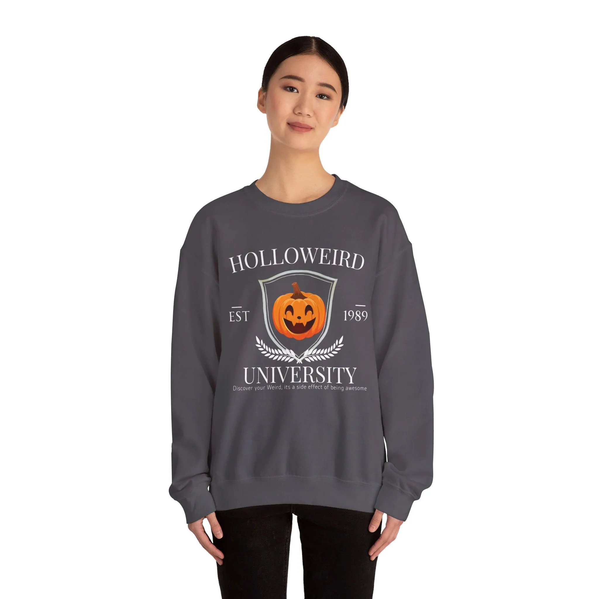 Halloweird Pumpkin - Unisex Heavy Blend™ Crewneck Sweatshirt