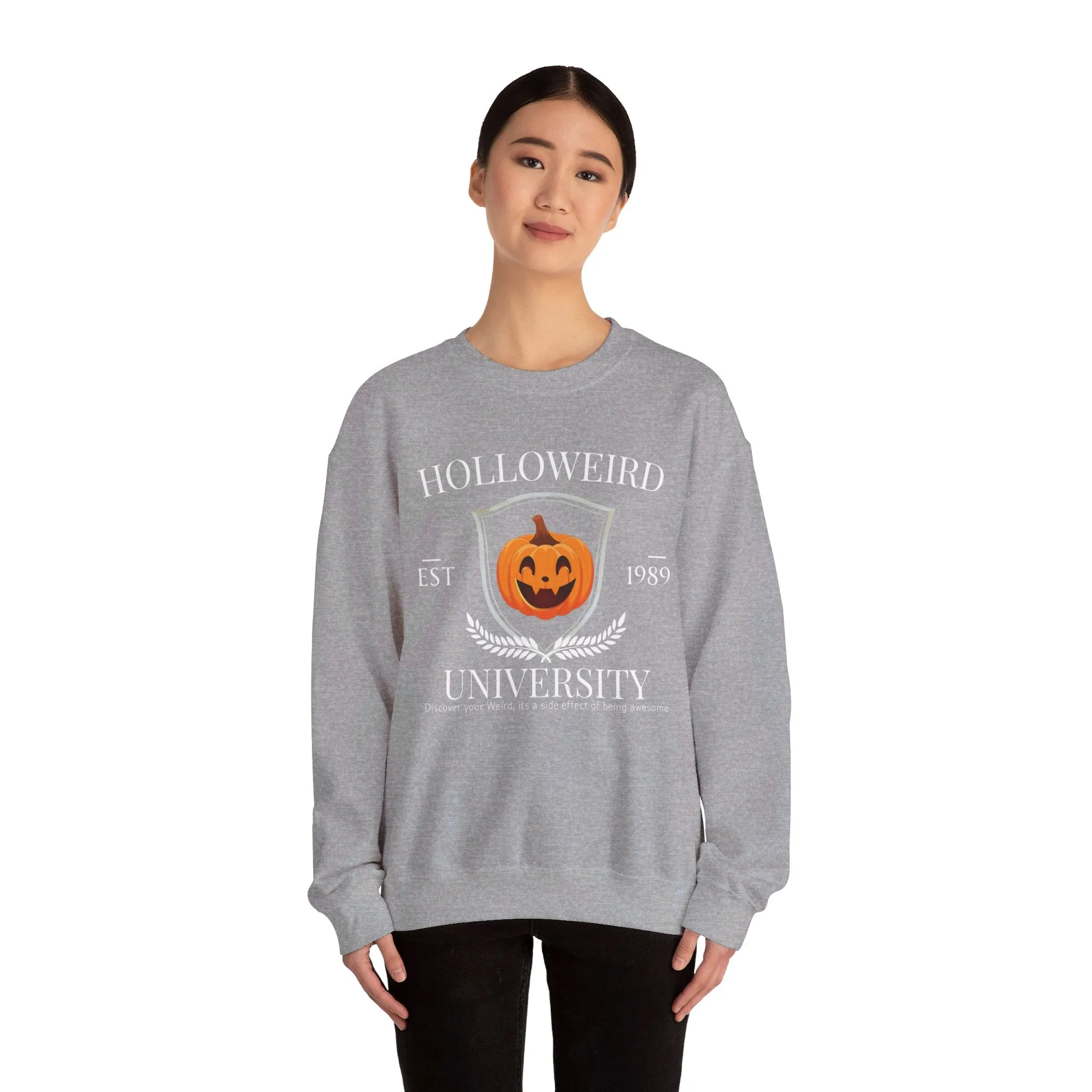 Halloweird Pumpkin - Unisex Heavy Blend™ Crewneck Sweatshirt