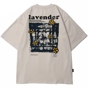 Harajuku Floral Oversize T-Shirt