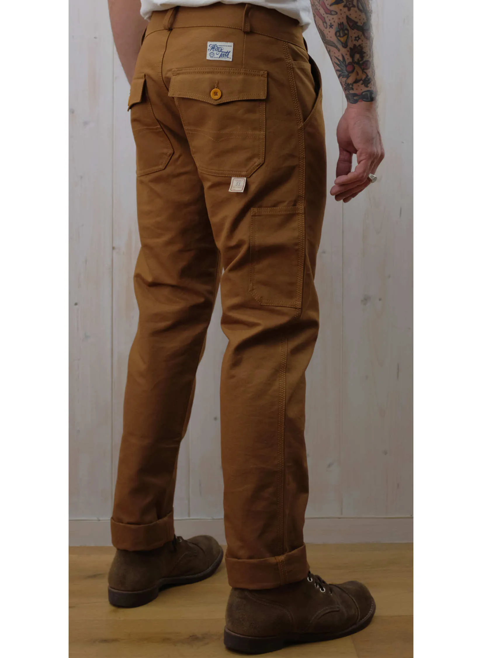 Hens Teeth Work Pant (Non Buckle) - Duck Canvas