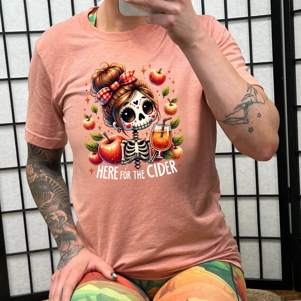 Here For The Cider Shirt Unisex