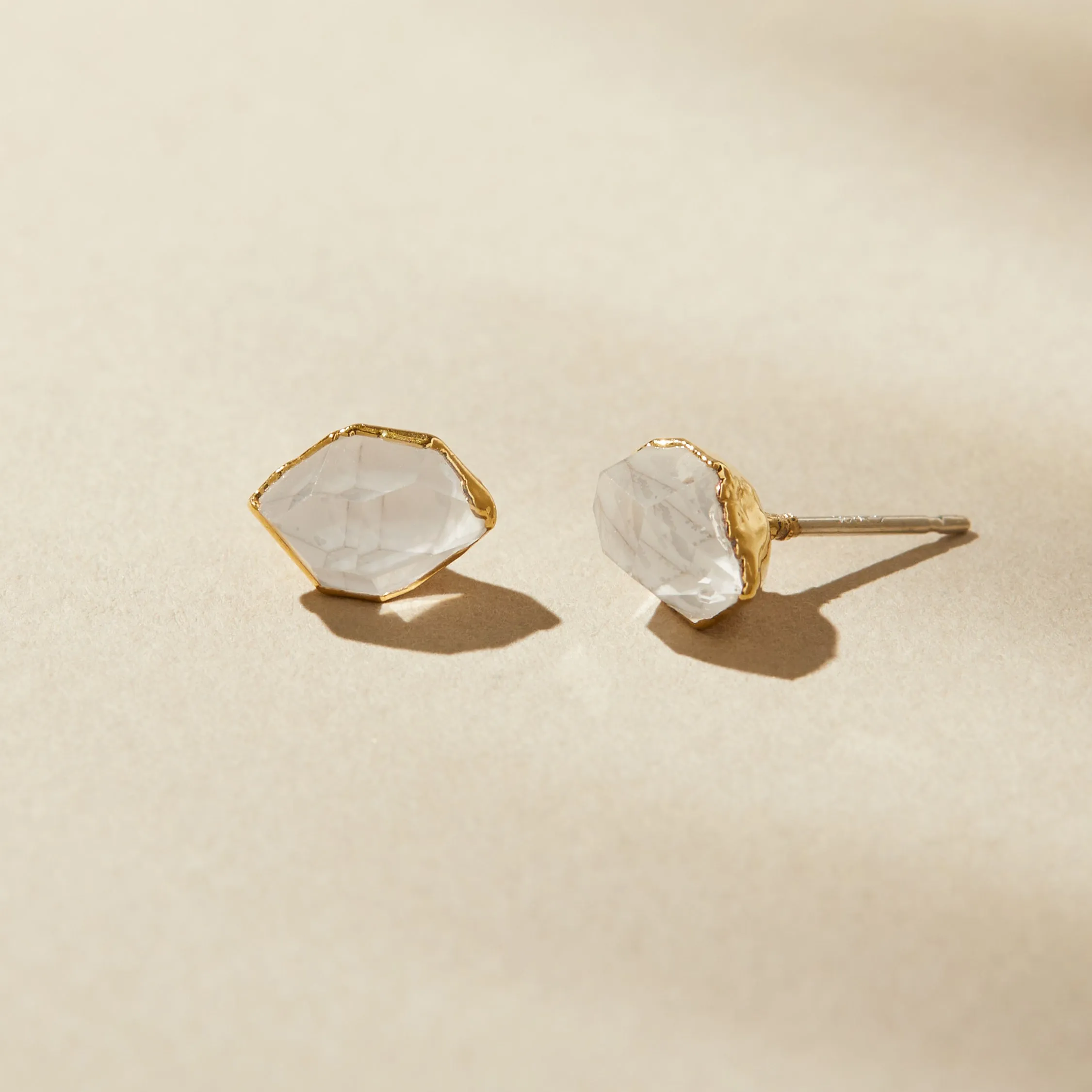 Herkimer Diamond Studs