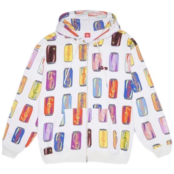 Ice Cream 6 Pack Zip Hoodie (Whisper White) 431-8306