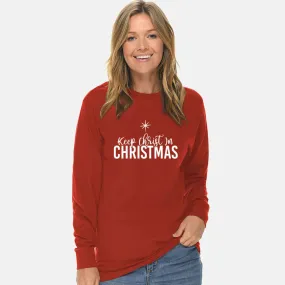 Keep Christ In Christmas Unisex Long Sleeve T Shirt