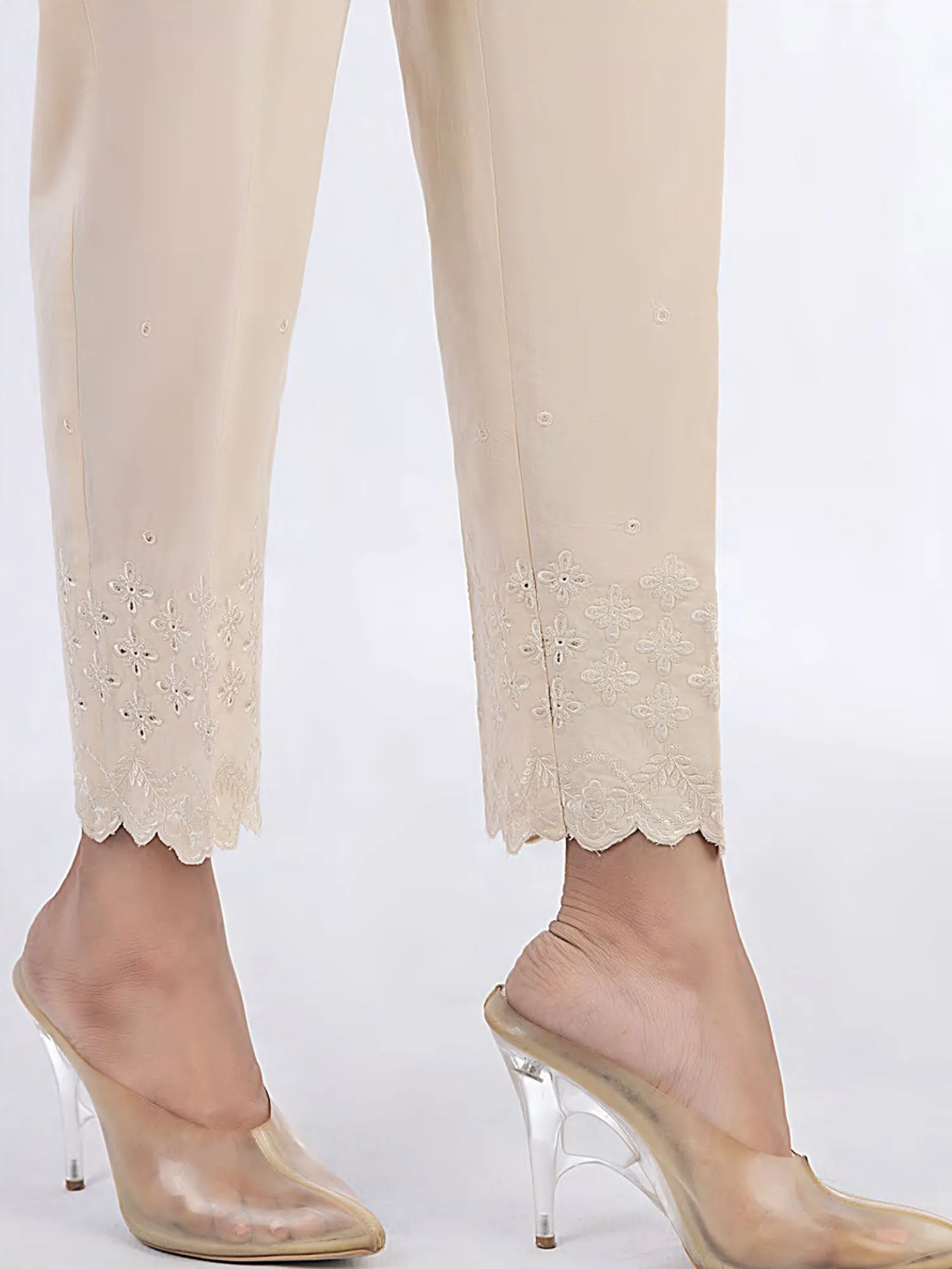 Lakhany Beige Cambric Trouser (3275-BGE)