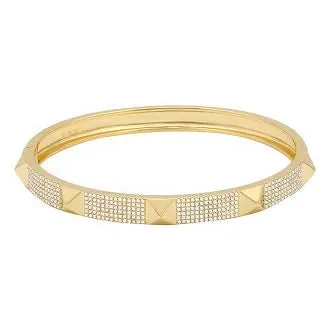 Large Diamond Studs Bangle